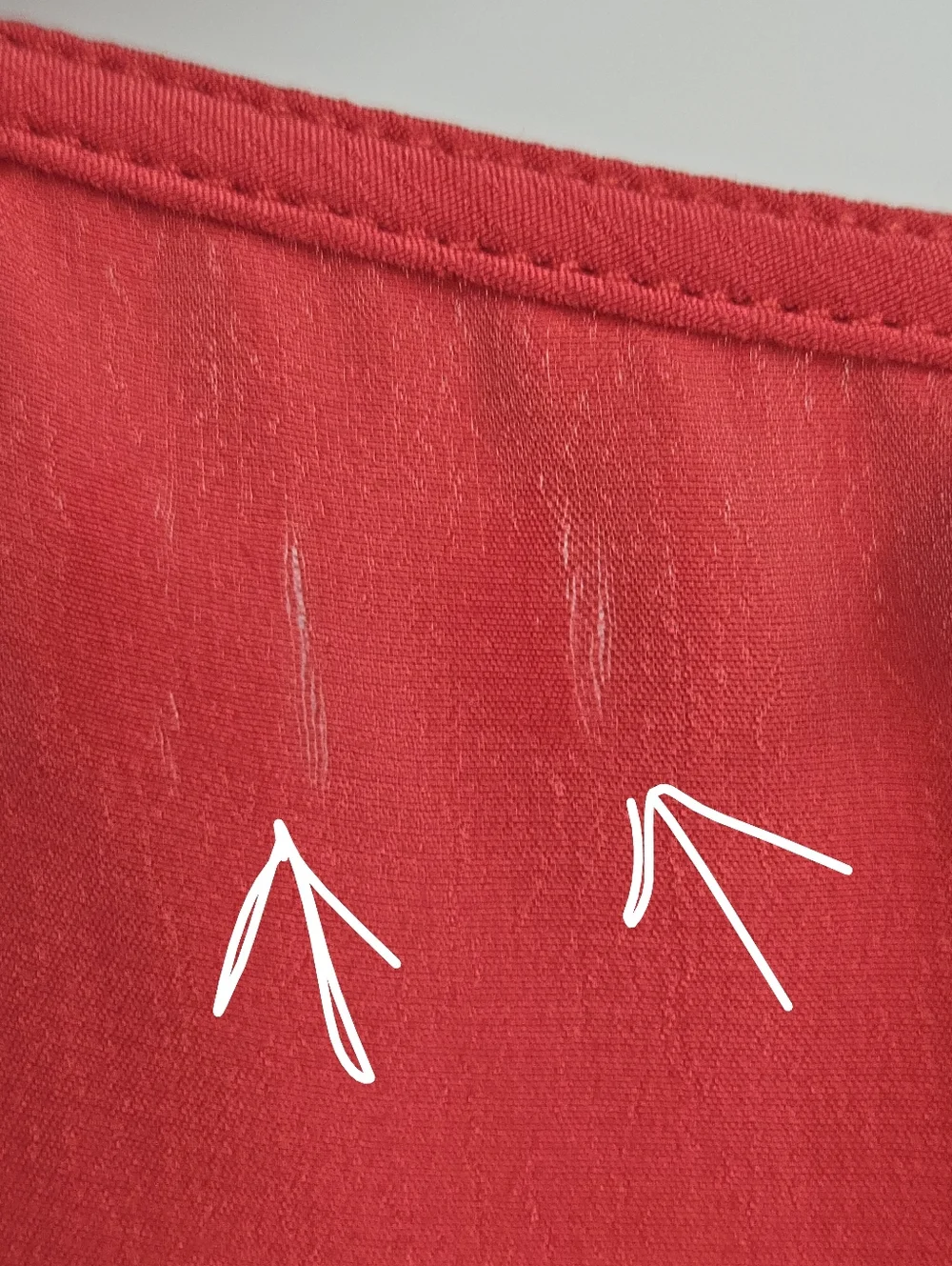 J. Crew Dress Smocked Vibrant‎ Red V Neck